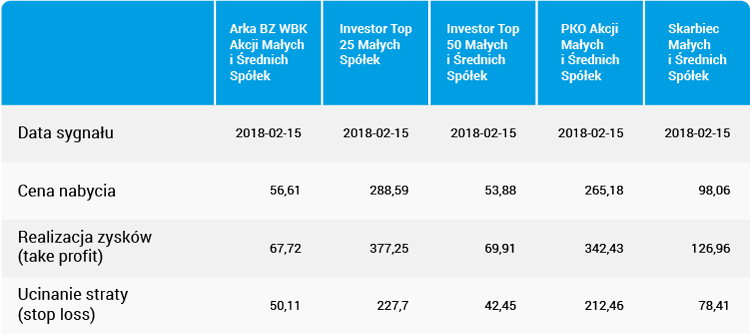 Okazje inwestycyjne hot FUND akcje polskie z sektora małych i średnich spółek